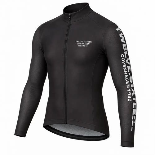 Men Sky Long Jersey Black / Cykeltrøje - Lang Cykeltrøje