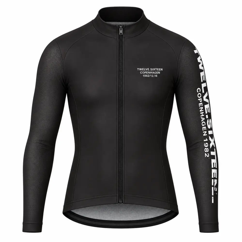 Men Sky Long Jersey Black / Cykeltrøje - Lang Cykeltrøje