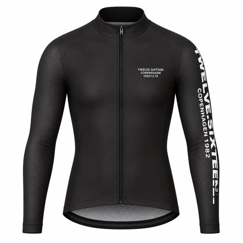 Men Sky Long Jersey Black / Cykeltrøje - Lang Cykeltrøje