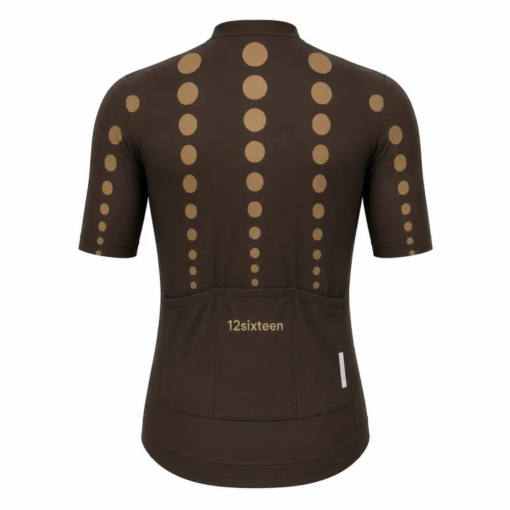 Men’s Sky Jersey Dot Brown / Mænd Cykeltrøje - Cykeltrøje