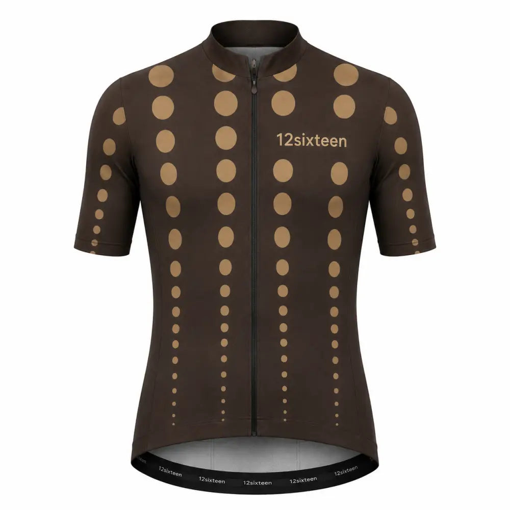 Men’s Sky Jersey Dot Brown / Mænd Cykeltrøje - Cykeltrøje
