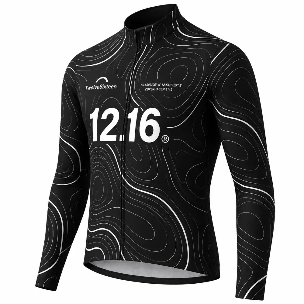 Men’s Sky Long Jersey Black / Cykeltrøje - Lang Cykeltrøje