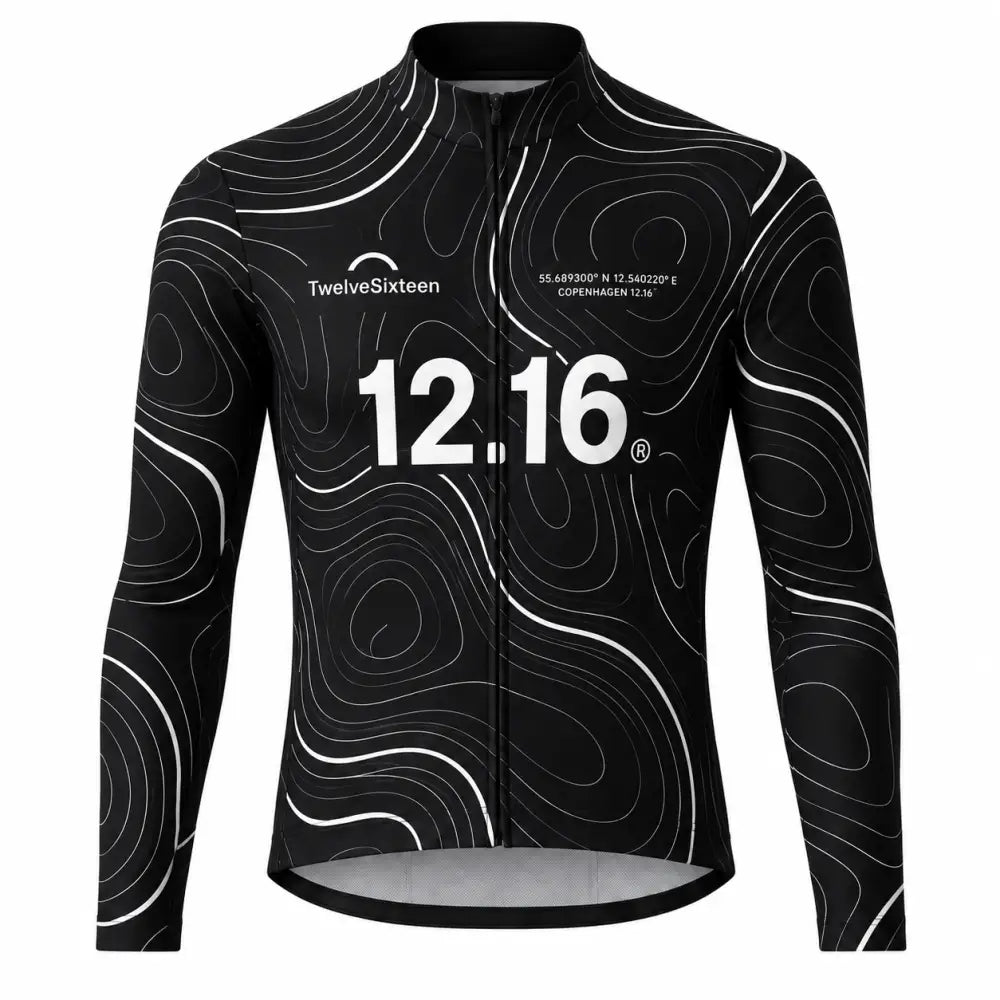 Men’s Sky Long Jersey Black / Cykeltrøje - Lang Cykeltrøje