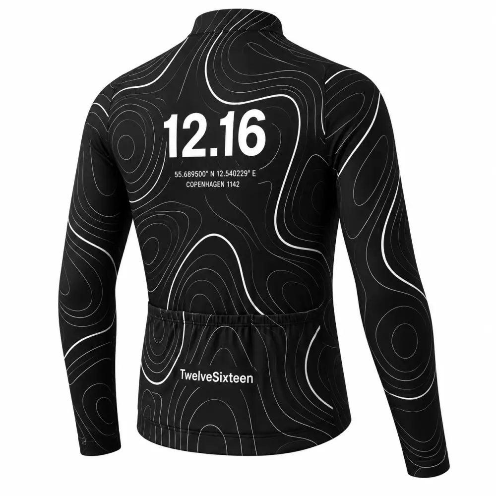 Men’s Sky Long Jersey Black / Cykeltrøje - Lang Cykeltrøje