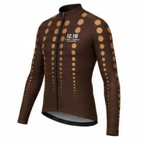 Men’s Sky Long Jersey Brown / Cykeltrøje - Lang Cykeltrøje