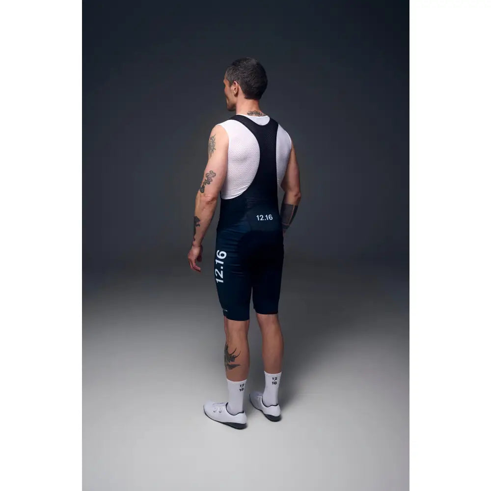 Men’s Sky Pro Bibs (Long Legs) Recycled Black - Cykelbukser