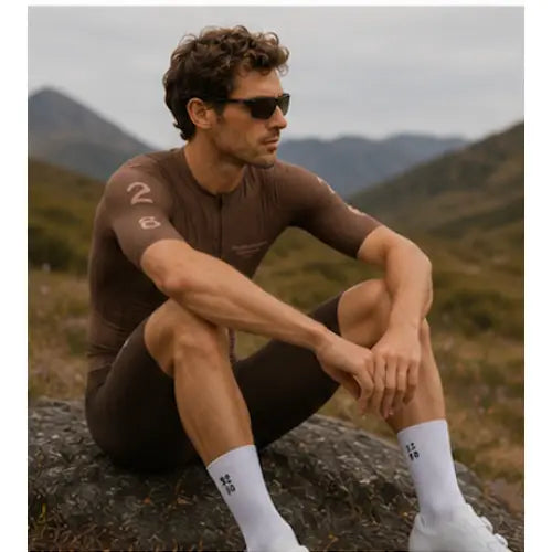 Men’s Sky Pro Jersey Brown / Cykeltrøje - Cykeltrøje