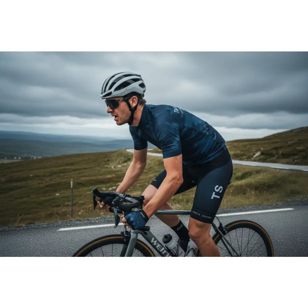 Men’s Sky Pro Jersey Multi Grafik Blue | Cykeltrøje - Cykeltrøje