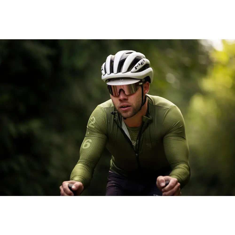 Men’s Sky Pro Long Jersey Green / Cykeltrøje - Lang Cykeltrøje