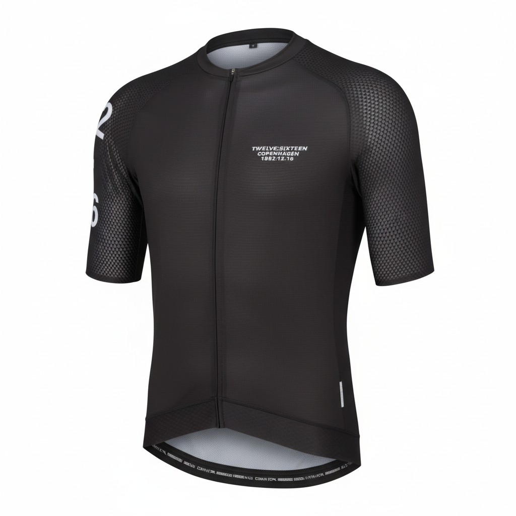 Men's Sky Jersey Black /  Herre Cykeltrøje