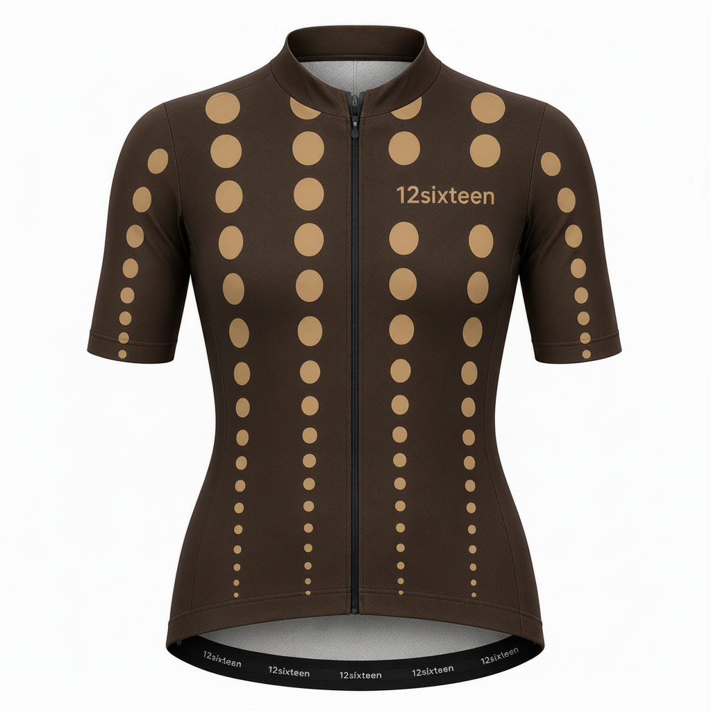 Womens's Sky Jersey Dot Brown / Mænd Cykeltrøje (Copy)