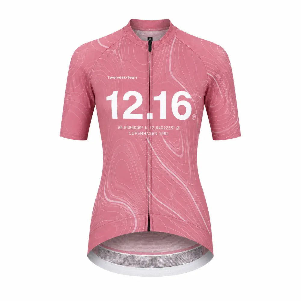 Women’s Sky Jersey Grafik Rosa / Dame Cykeltrøje - Cykeltrøje