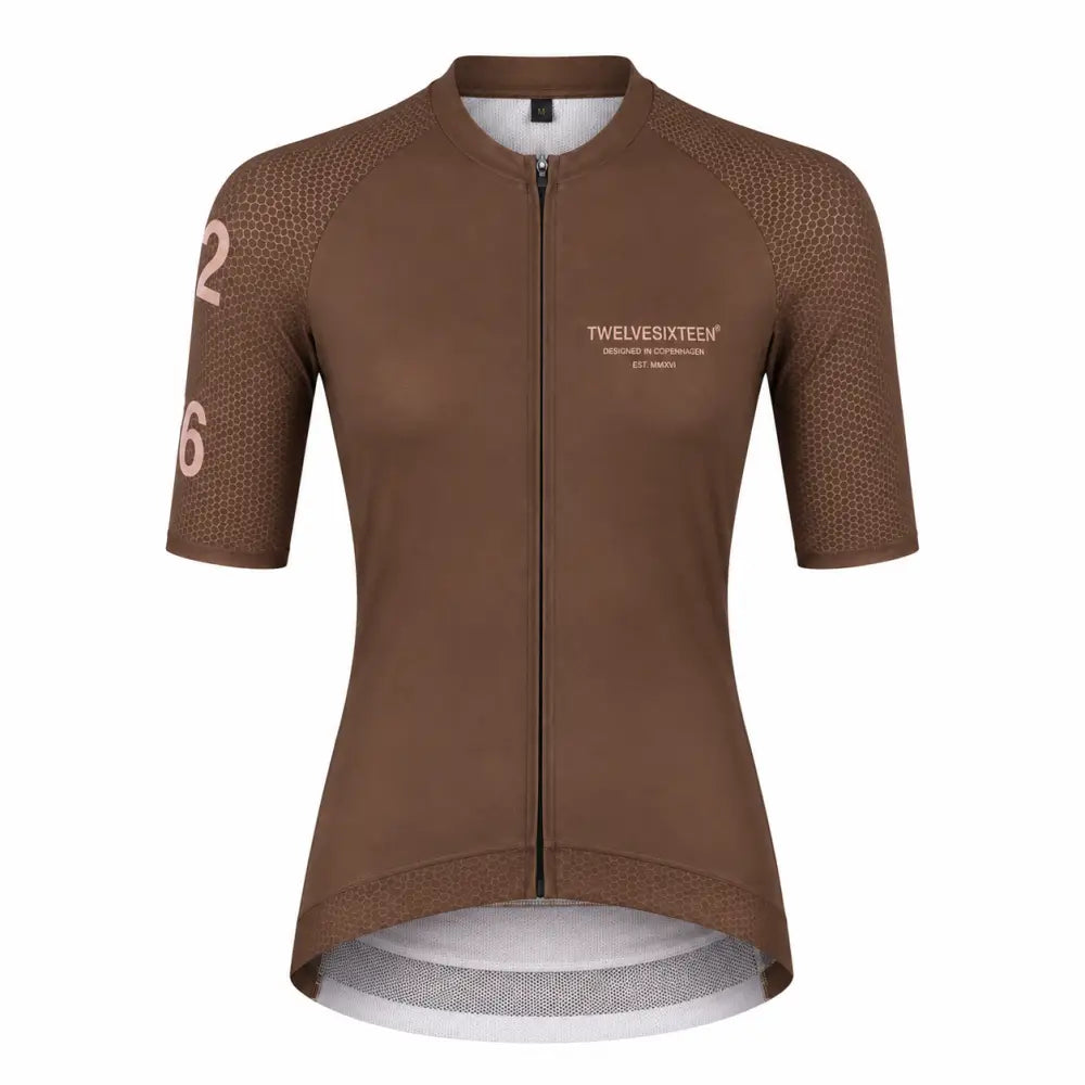 Women’s Sky Pro Jersey Brown / Dame Cykeltrøje - Cykeltrøje