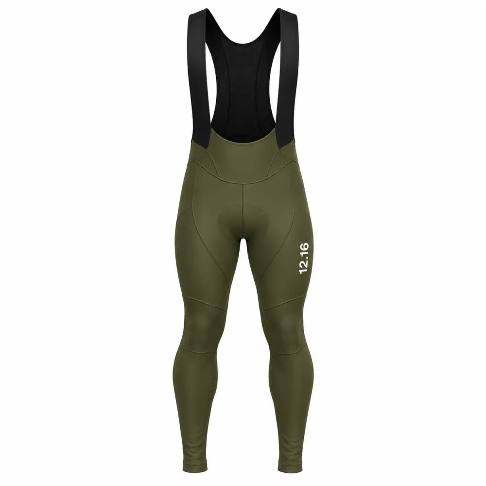 Women’s Sky Pro Long Bibs Kaki – Kvinde Cykelbukser - Lange Cykelbukser