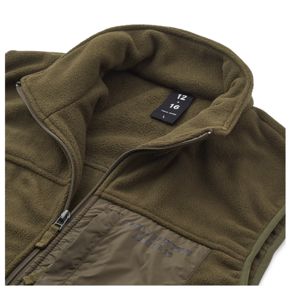 Twelve Sixteen Fleece Vest Flaske Grøn