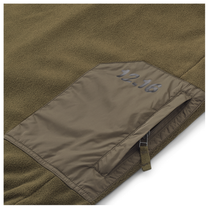 Twelve Sixteen Fleece Vest Flaske Grøn