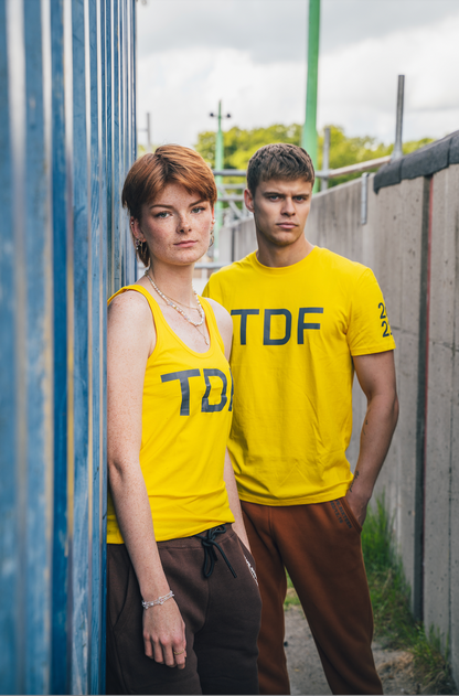 Women's Tank Top 100% Økologisk Yellow