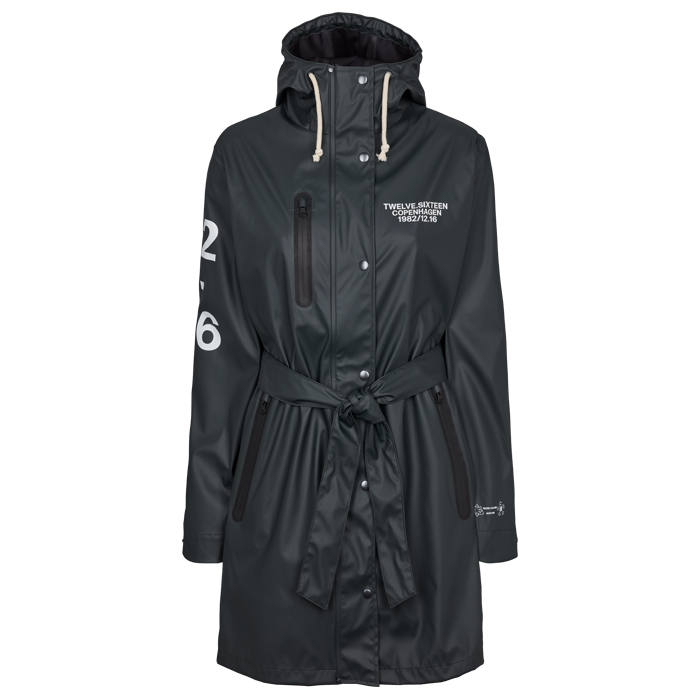 Women's Sky Pro Rain Jacket 100% Recycled Dark Green