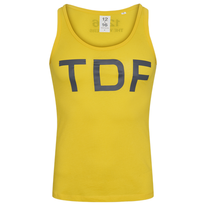 Women's Tank Top 100% Økologisk Yellow
