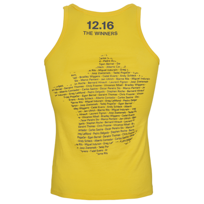 Women's Tank Top 100% Økologisk Yellow