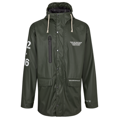 Men's Sky Pro Rainjacket 100% Recycled Dark Green